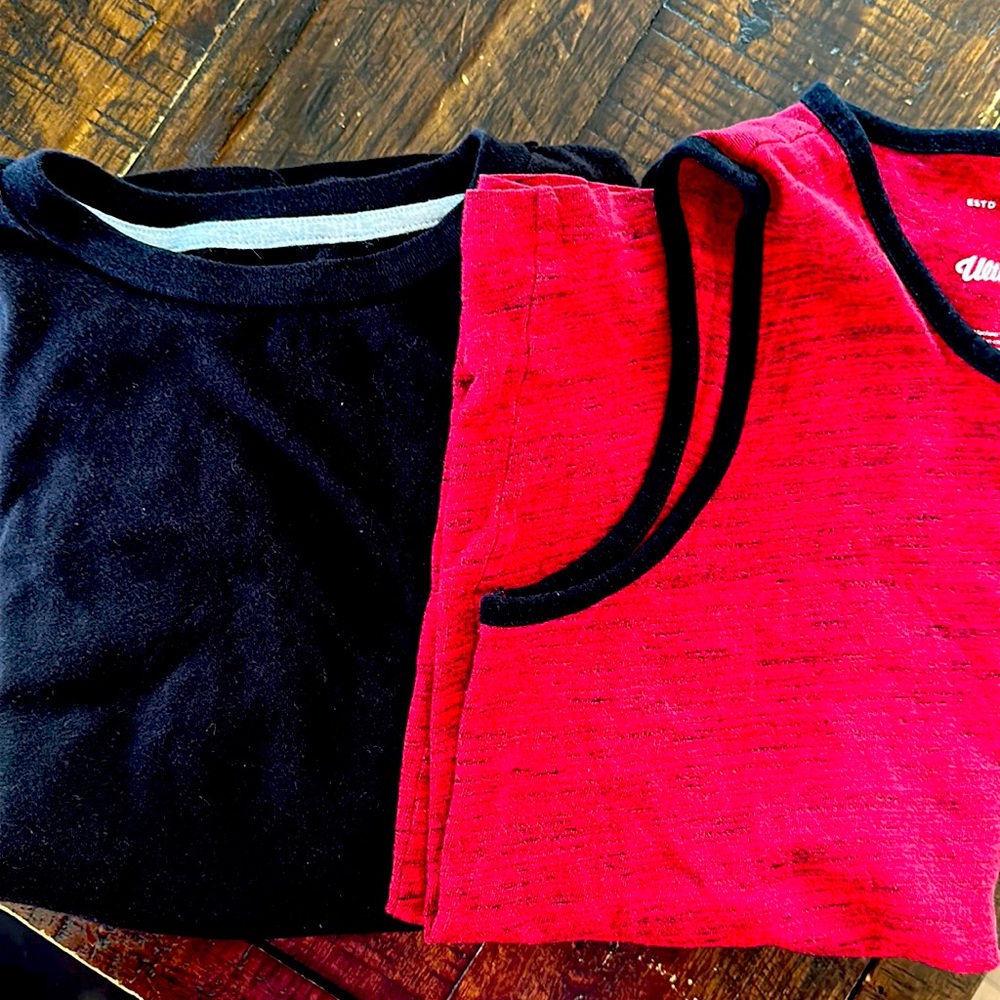 Boys tank and shirt